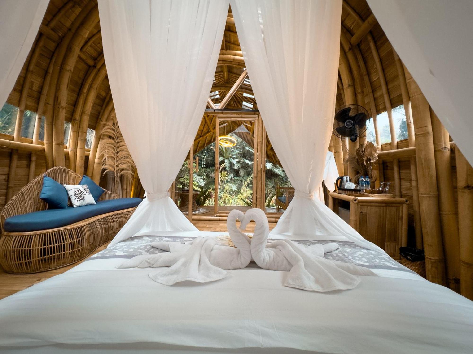 Bamboo House - Ecobreeze Villa Sidemen  Eksteriør bilde