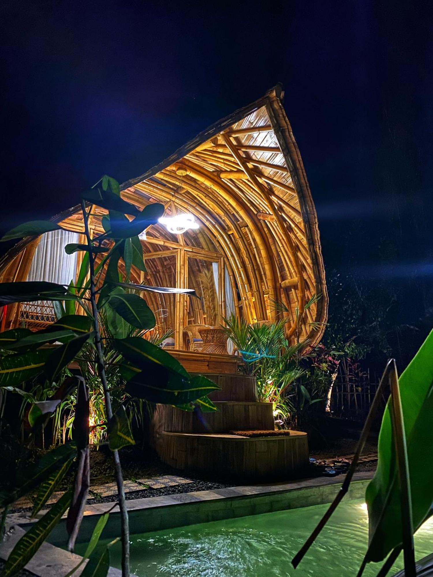 Bamboo House - Ecobreeze Villa Sidemen  Eksteriør bilde