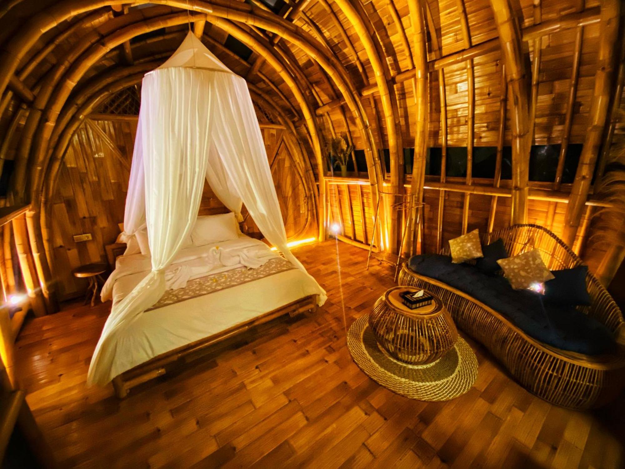 Bamboo House - Ecobreeze Villa Sidemen  Eksteriør bilde