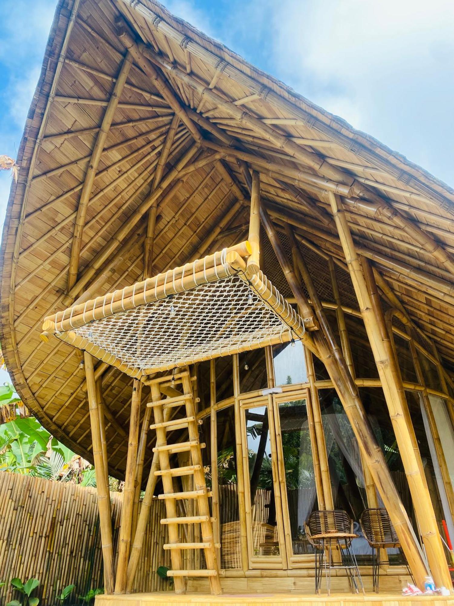 Bamboo House - Ecobreeze Villa Sidemen  Eksteriør bilde
