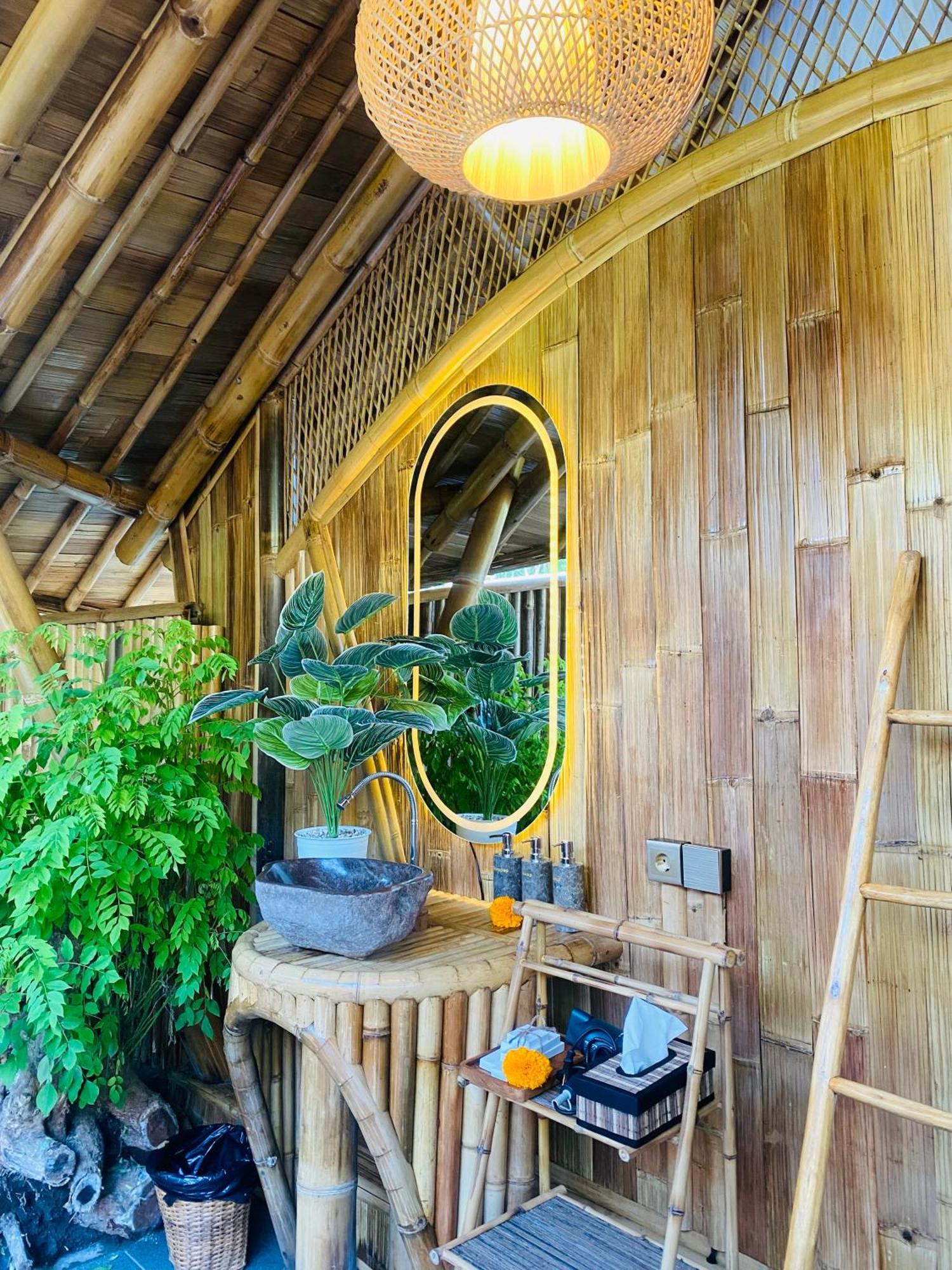 Bamboo House - Ecobreeze Villa Sidemen  Eksteriør bilde