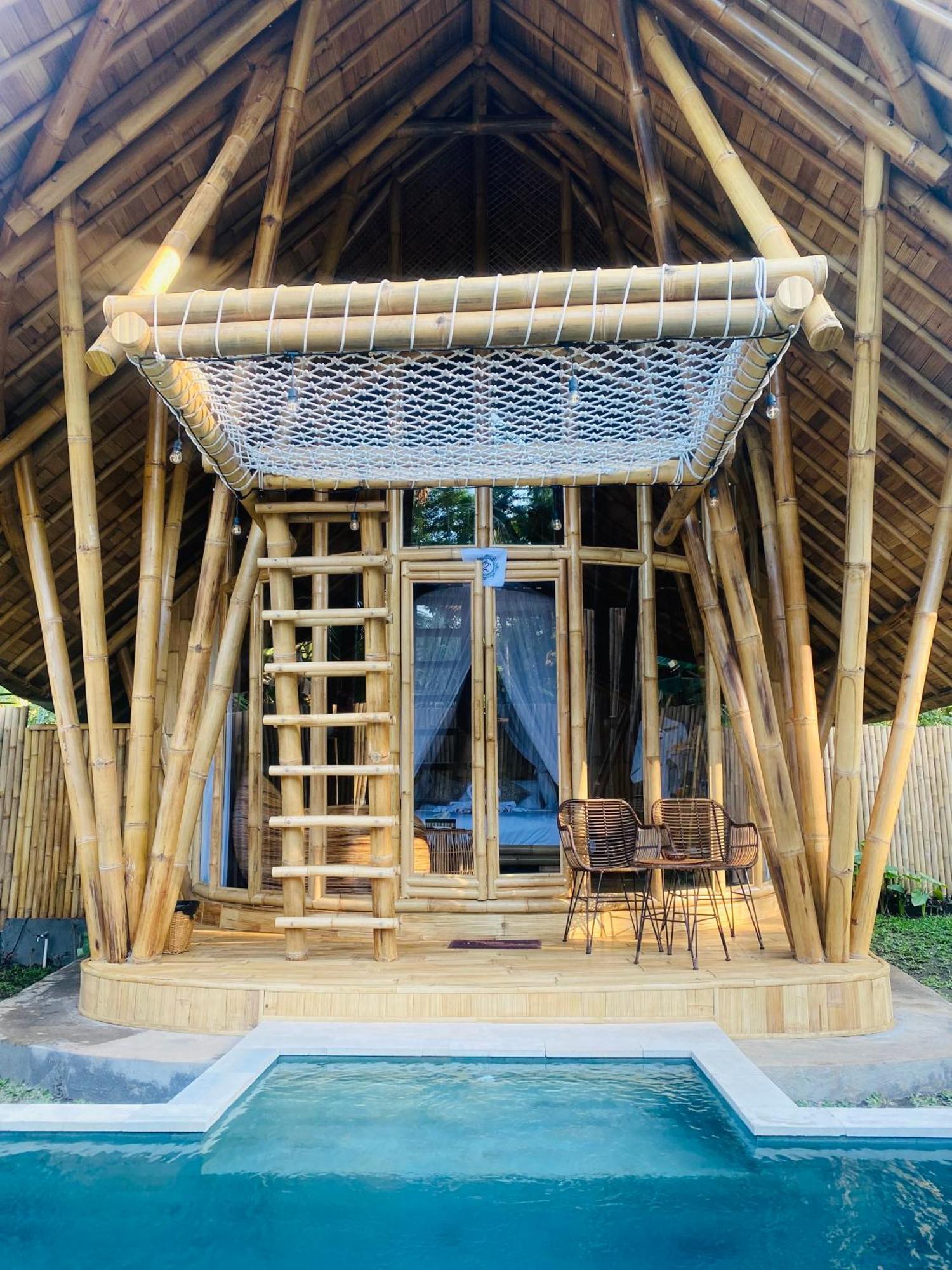 Bamboo House - Ecobreeze Villa Sidemen  Eksteriør bilde