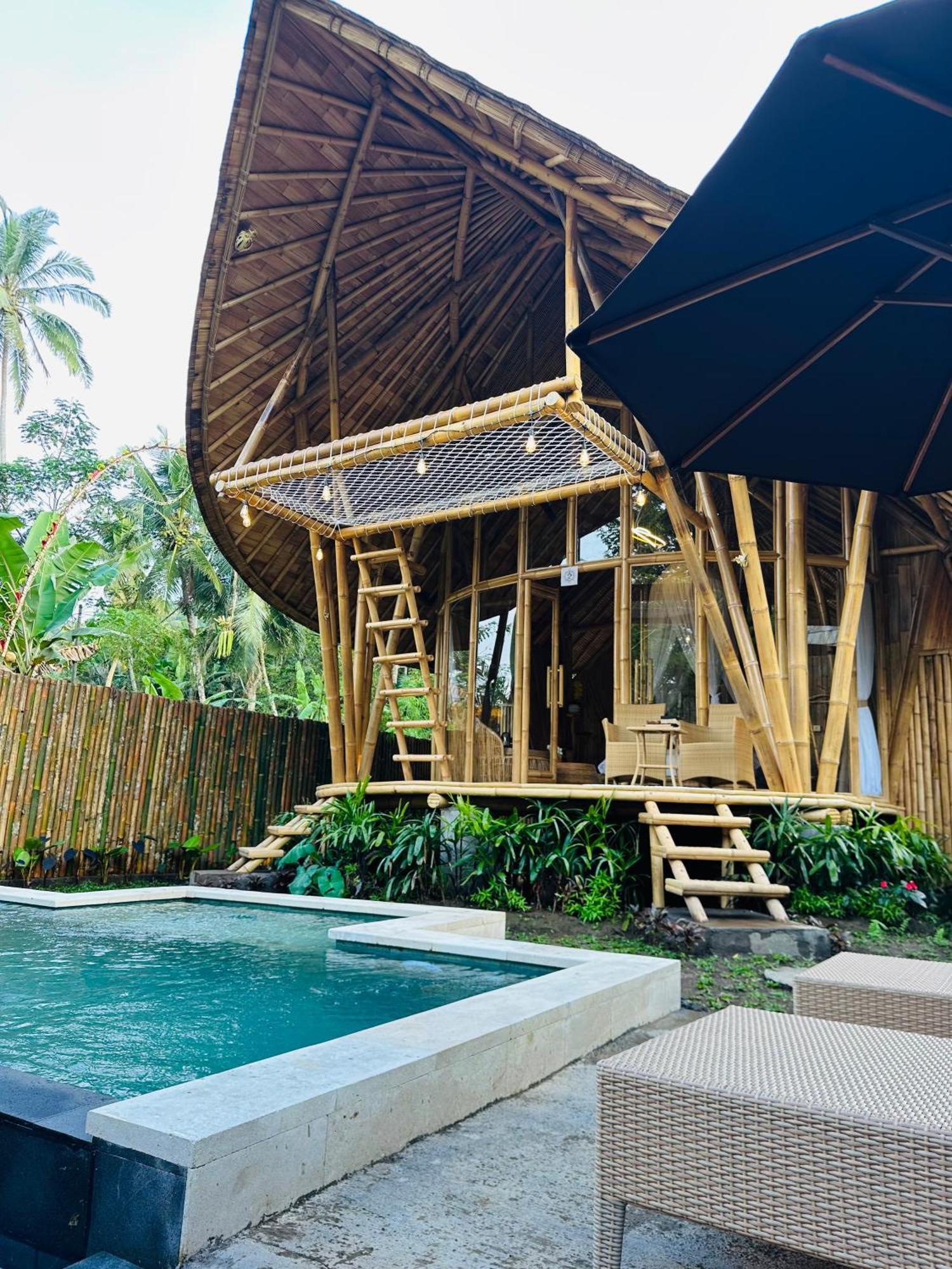 Bamboo House - Ecobreeze Villa Sidemen  Eksteriør bilde