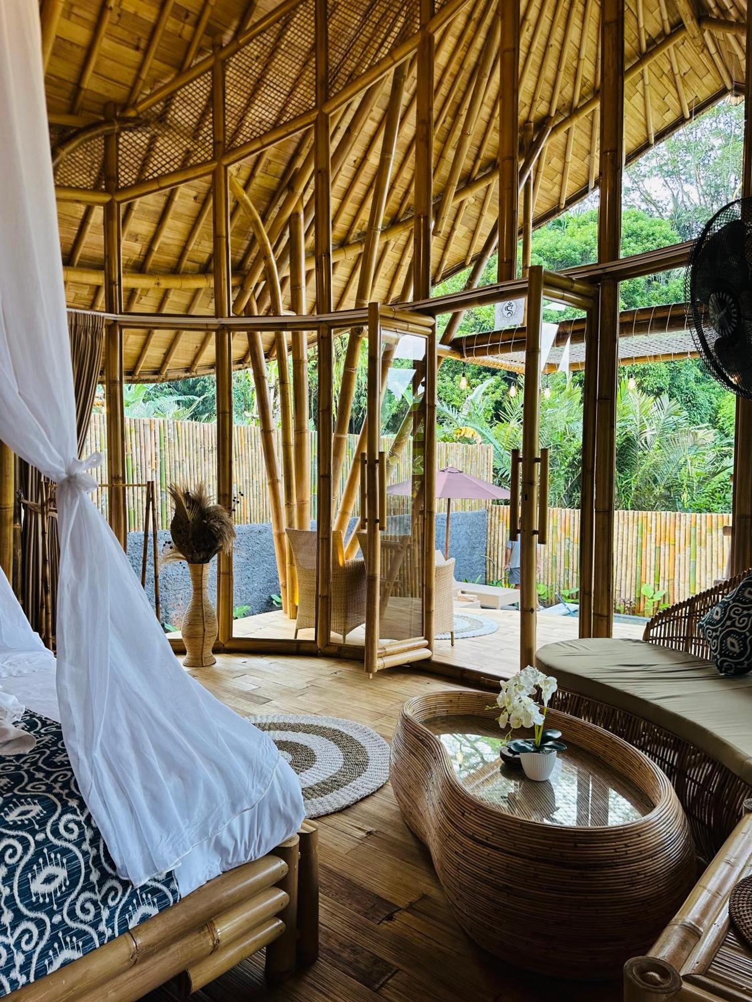 Bamboo House - Ecobreeze Villa Sidemen  Eksteriør bilde