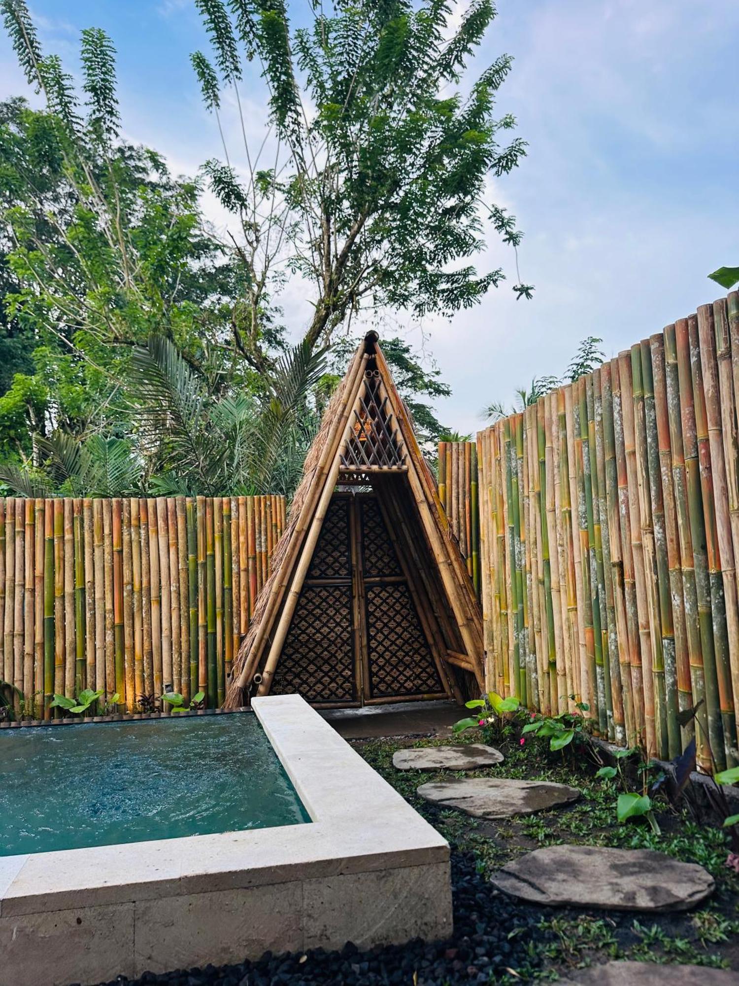 Bamboo House - Ecobreeze Villa Sidemen  Eksteriør bilde