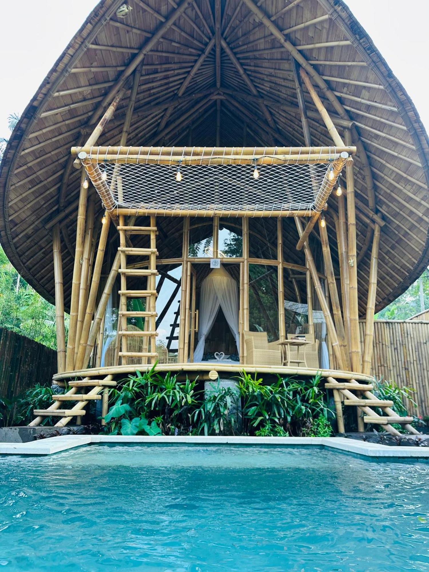 Bamboo House - Ecobreeze Villa Sidemen  Eksteriør bilde