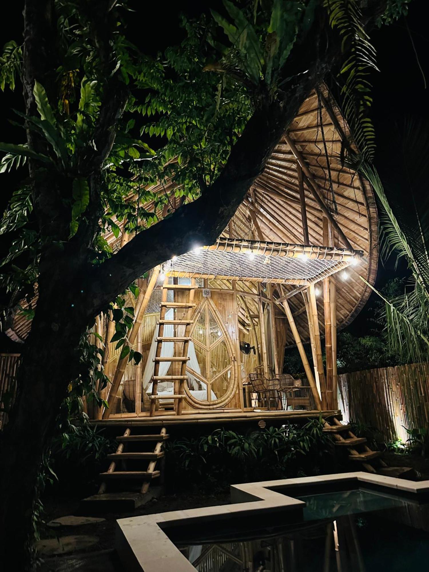 Bamboo House - Ecobreeze Villa Sidemen  Eksteriør bilde
